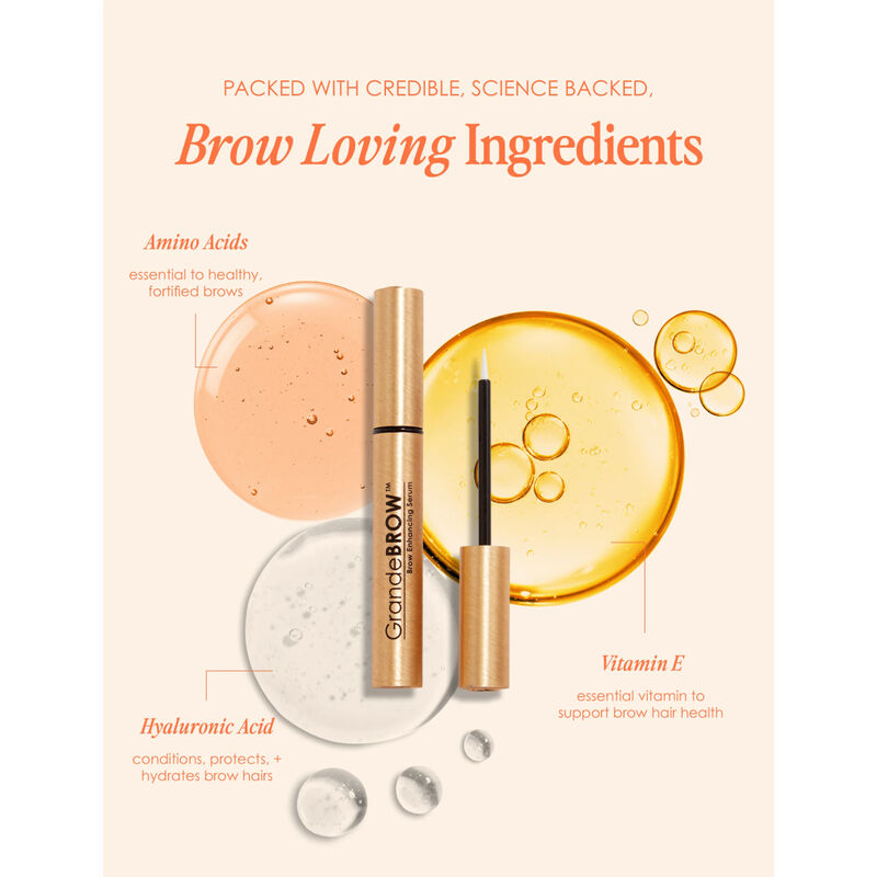 Grande Cosmetics GrandeBROW Brow Enhancing Serum (4 Month Supply) image number 5
