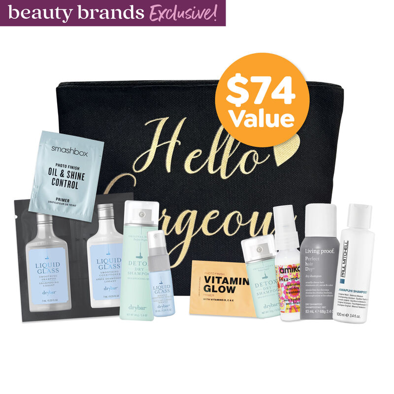 Beauty Brands Hello Gorgeous Hair & Makeup Bundle image number 0