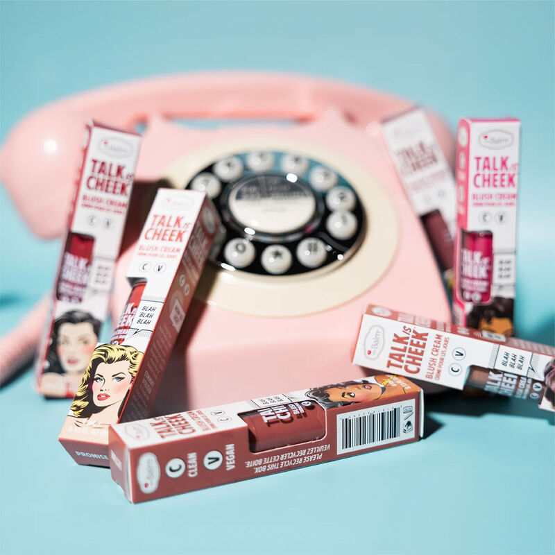 theBalm Talk is Cheek Blush Cream image number 5