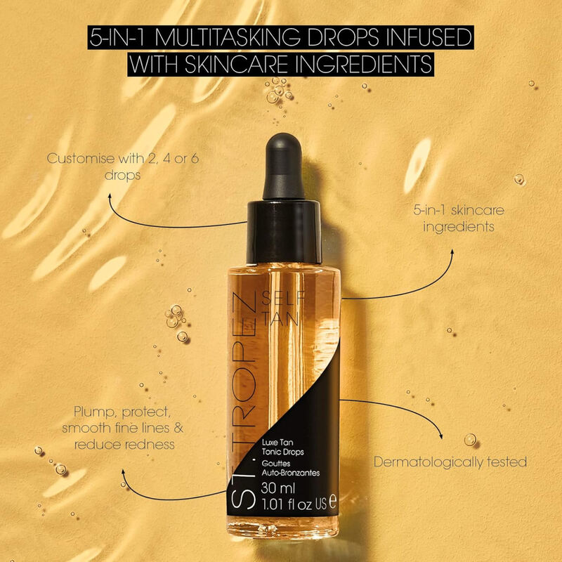 St.Tropez Luxe Tan Tonic Glow Drops image number 3