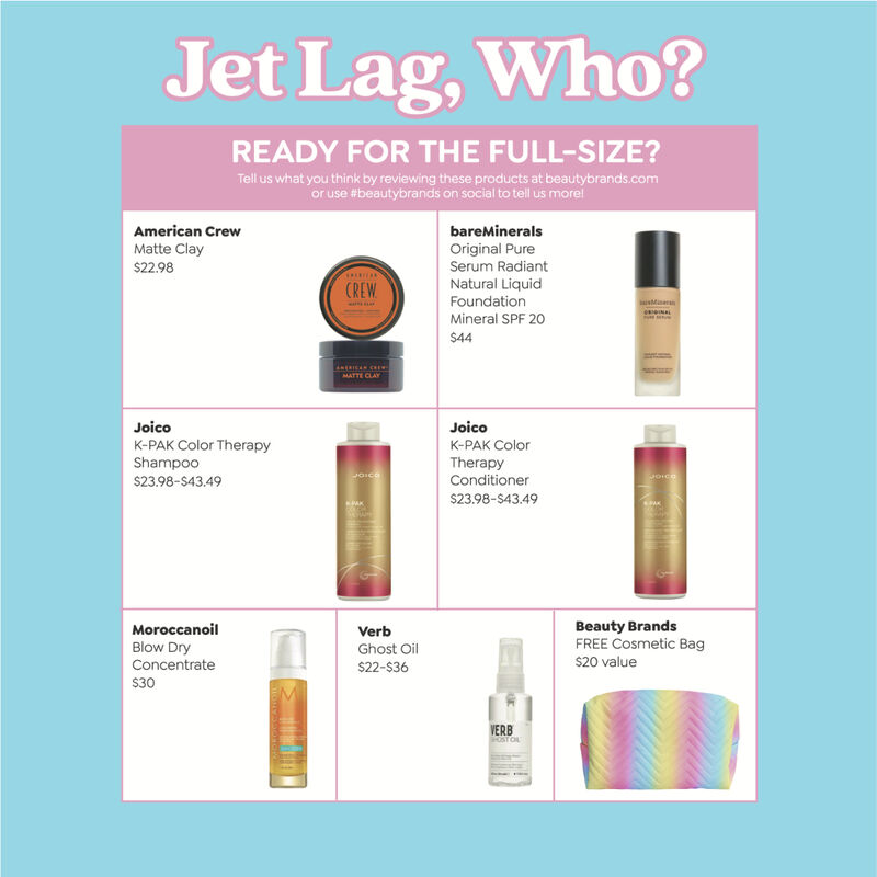 Beauty Brands Jet Lag, Who? Travel Essentials Discovery Bag image number 2