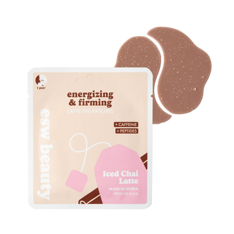ESW Beauty Iced Chai Latte Energizing & Firming Eye Patches image number 0