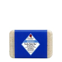 Jack Black Turbo Body Bar Scrubbing Soap with Blue Lotus and Lava Rock Jack Black Turbo Body Bar Scrubbing Soap with Blue Lotus and Lava Rock