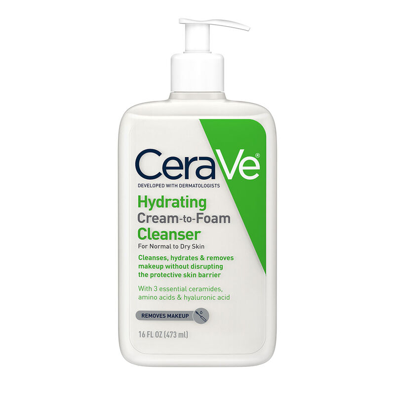 CeraVe Hydrating Cream to Foam Cleanser image number 0