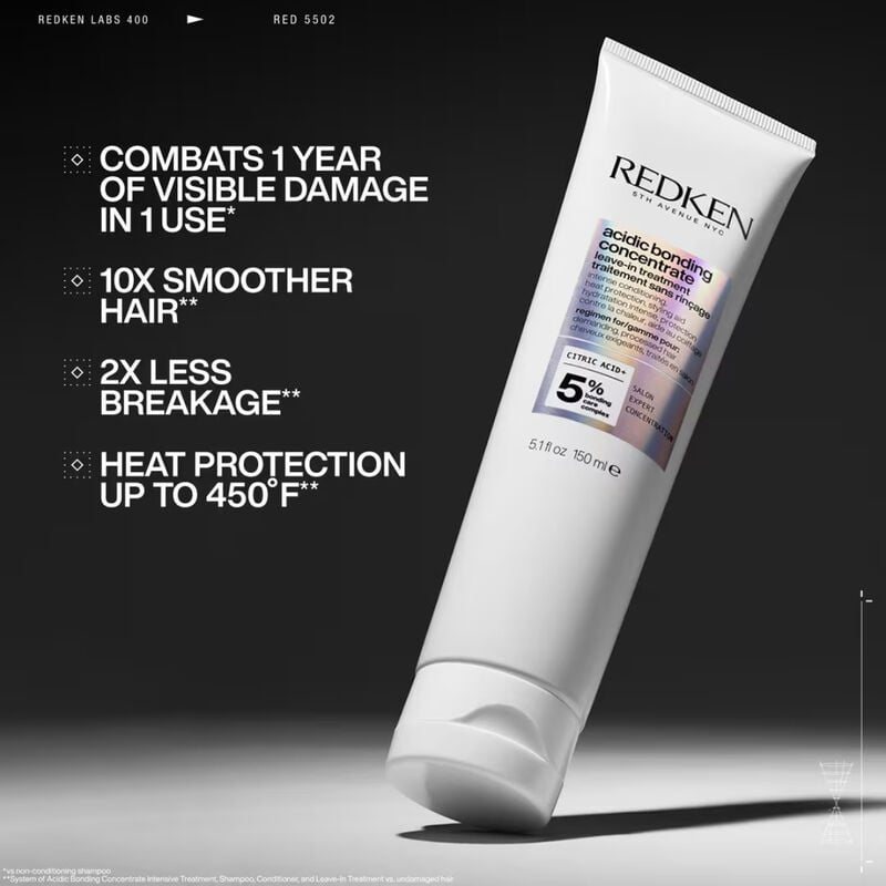 Redken Acidic Bonding Concentrate Leave-In Treatment for Hair Repair image number 2