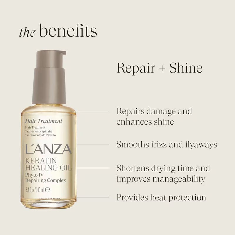 LANZA Keratin Healing Oil Hair Treatment image number 2