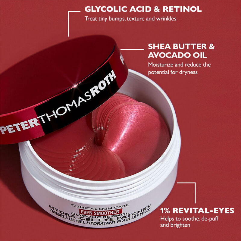 Peter Thomas Roth Even Smoother Glycolic Retinol Hydra-Gel Eye Patches image number 3