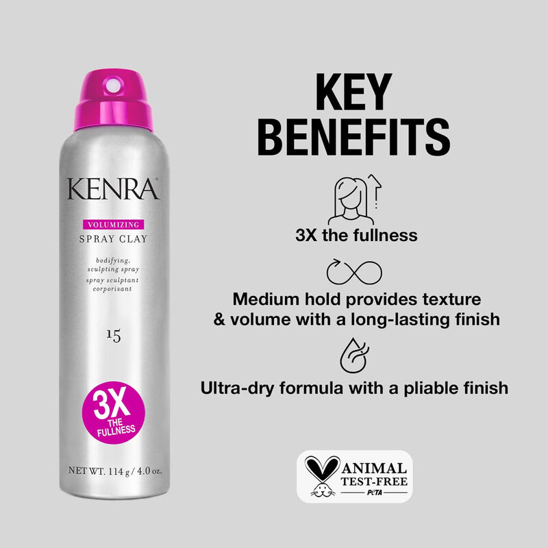 Kenra Professional Volumizing Spray Clay 15 image number 2