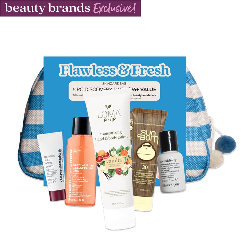 Beauty Brands Flawless & Fresh - Skincare Discovery Bag image number 0