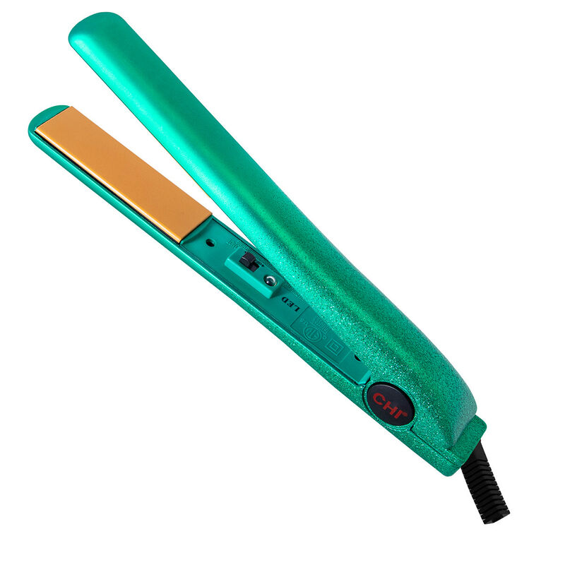 CHI 1" Ceramic Hairstyling Iron - Emerald Gemstone image number 0