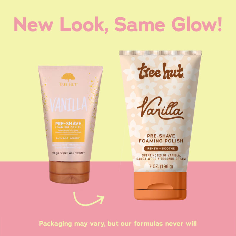 Tree Hut Pre-Shave Foaming Polish Vanilla image number 1