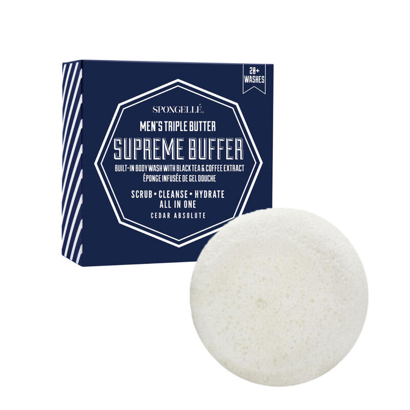 Spongelle Men's Super Buffer - Cedar Absolute image number 0