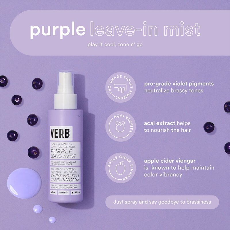 Verb Purple Leave-In Mist image number 1