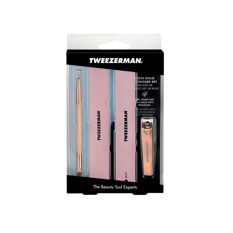 Tweezerman Rose Gold Manicure Set image number 3