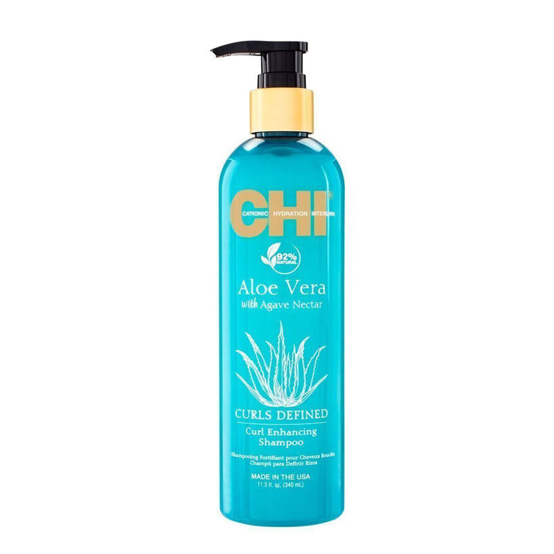 CHI ALOE VERA WITH AGAVE NECTAR CURL ENHANCING SHAMPOO image number 1