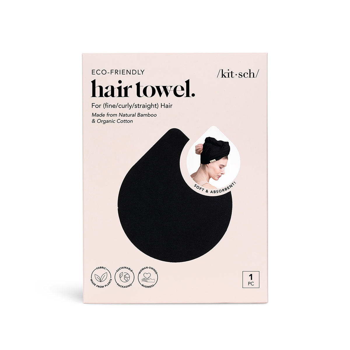 Eco friendly hair towel cheap
