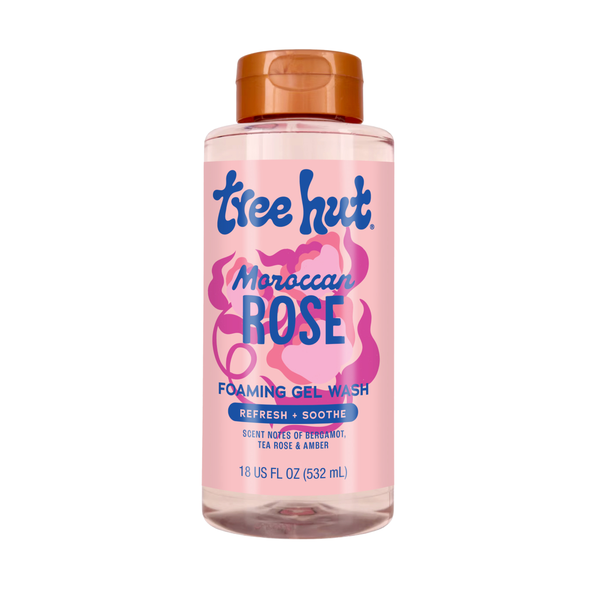Tree Hut Moroccan Rose Foaming Gel Body Wash