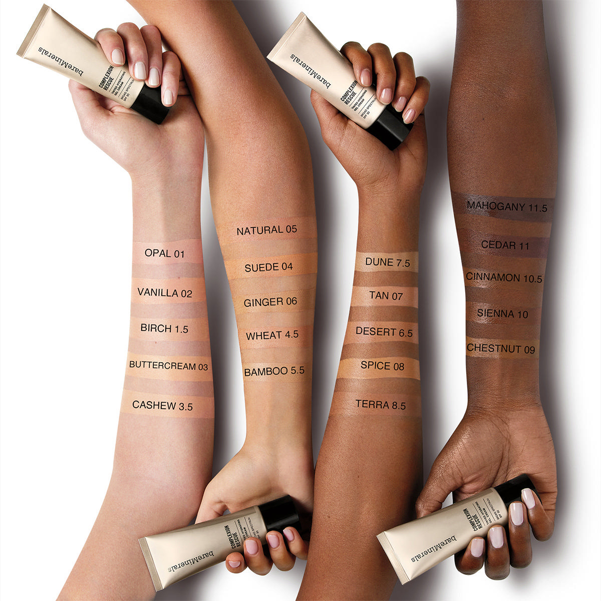 BareMinerals Complexion Rescue Tinted Hydrating Gel Cream Broad 