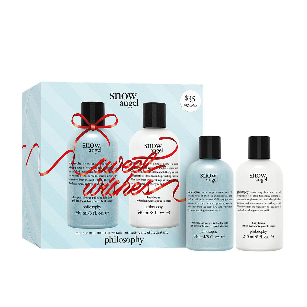 philosophy Snow Angel Cleanse Moisturize Set