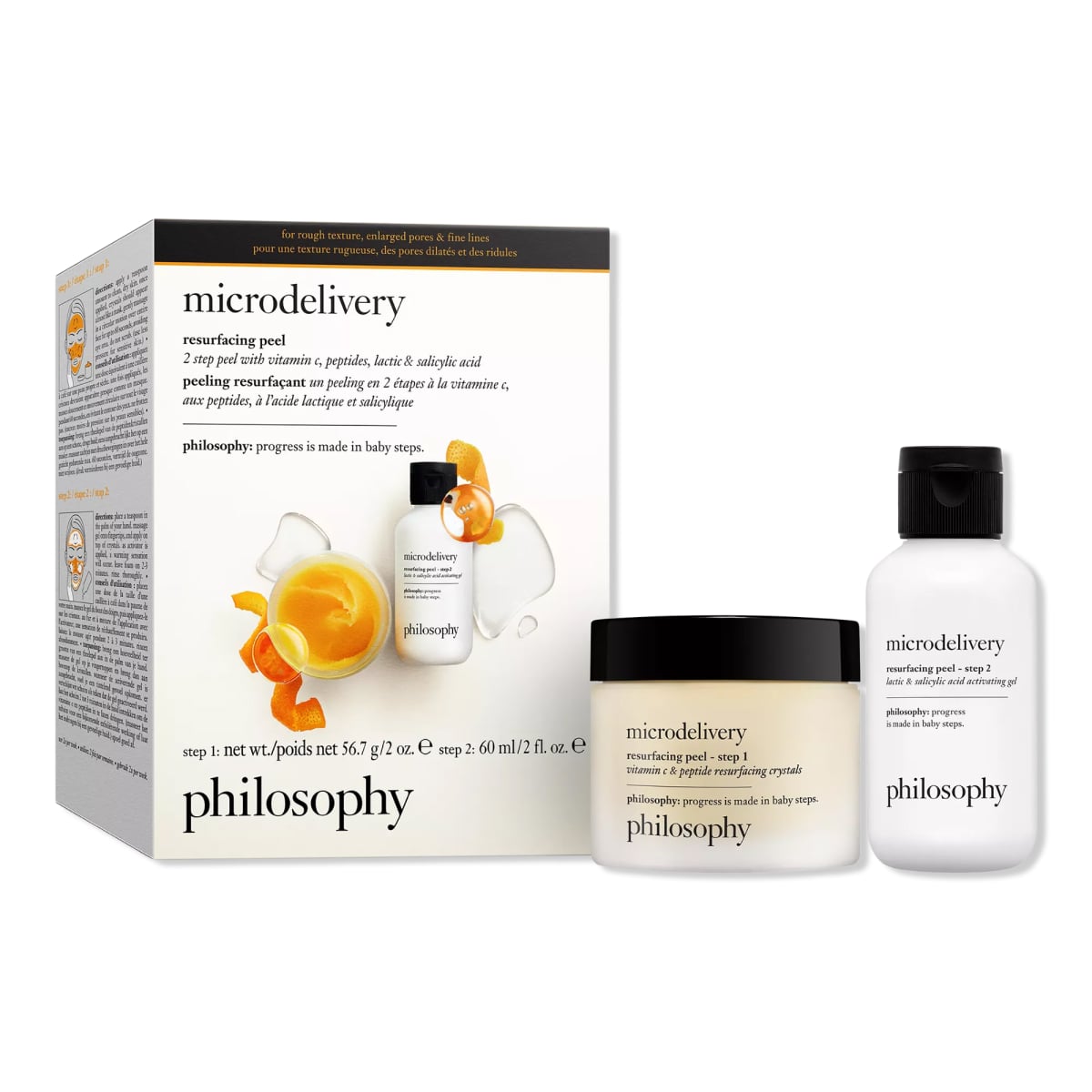 Philosophy Microdelivery 2-Step Resurfacing Peel Kit Philosophy Microdelivery 2-Step Resurfacing Peel Kit